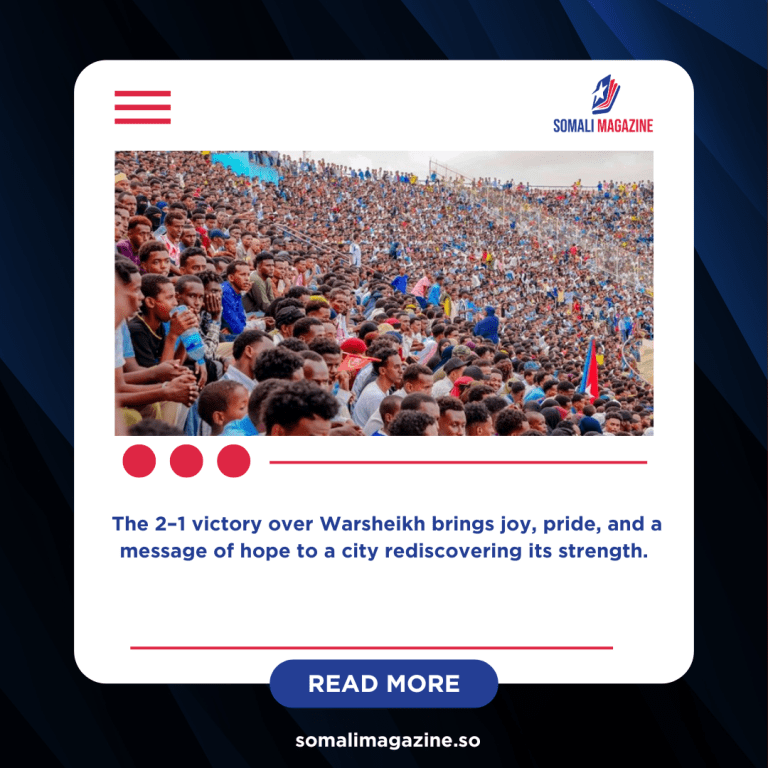 Howlwadaag Triumphs in Banadir Tournament as Mogadishu Celebrates Unity and Peace