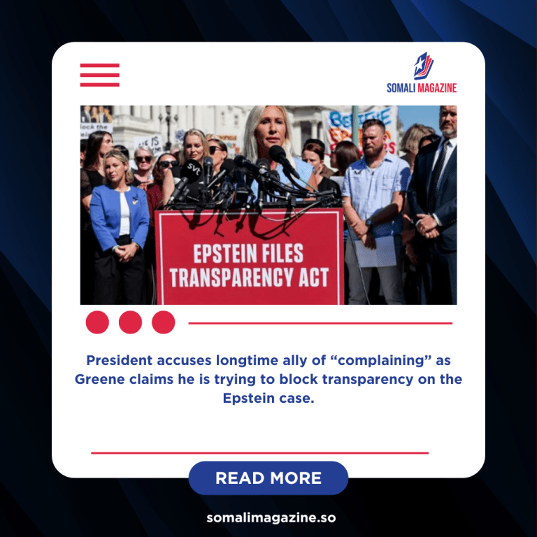 Trump Cuts Ties With Marjorie Taylor Greene Amid Rift Over Epstein Files