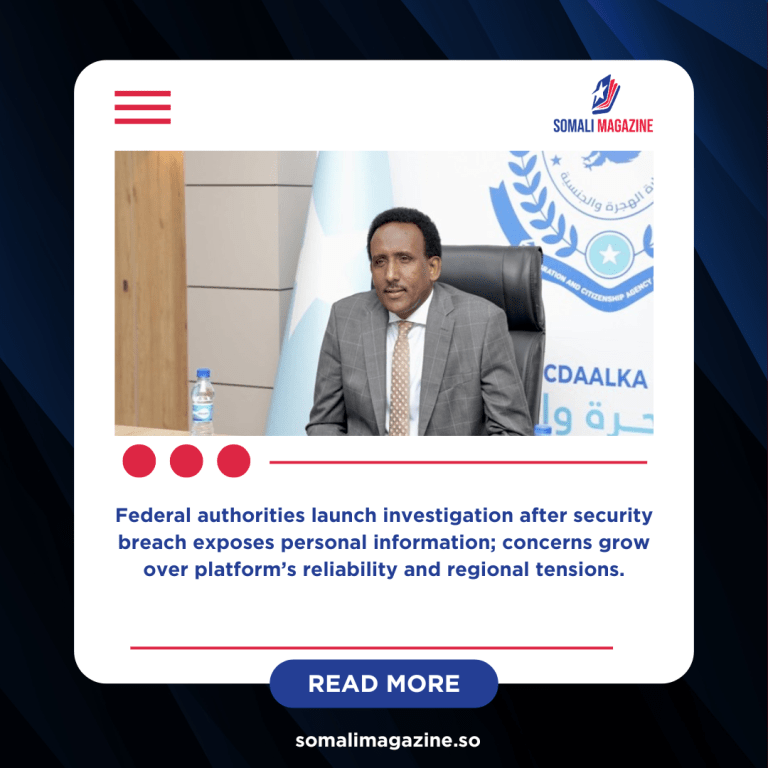 Somalia’s E-Visa System Hacked, 35,000 Travelers’ Data at Risk