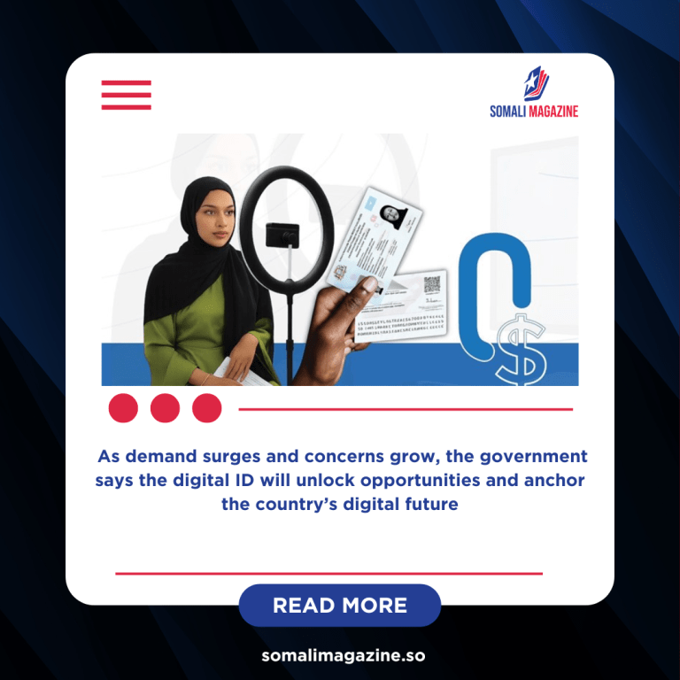 Somalia’s New Biometric ID System Aims to Transform Access to Services