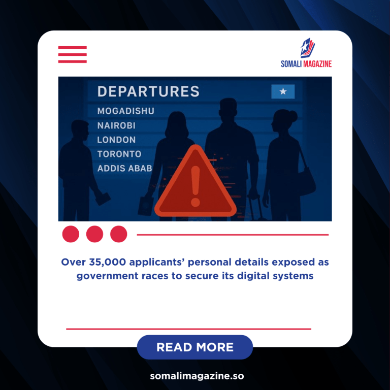 Somalia Launches Investigation After Major E-Visa Data Breach
