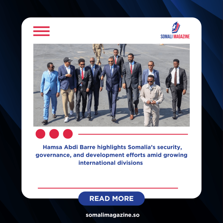 Somali Prime Minister Joins Global Leaders at Medays Forum in Morocco