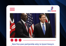 Kenya Signs $2.5 Billion Health Deal With U.S.