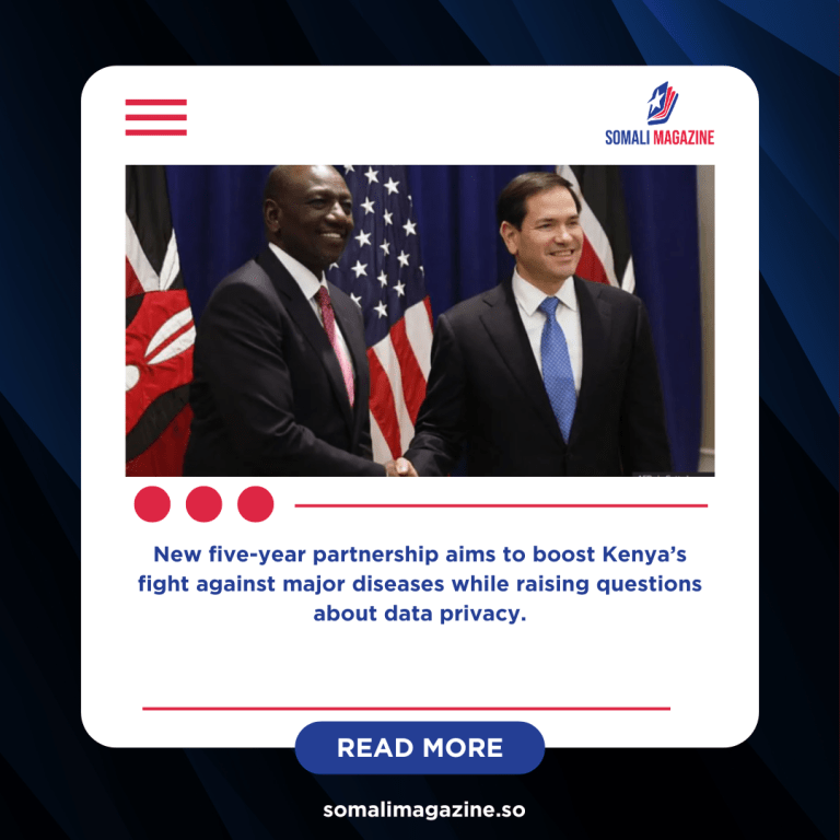 Kenya Signs $2.5 Billion Health Deal With U.S.