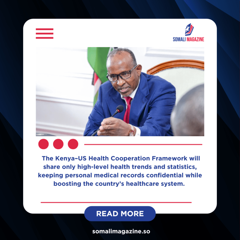 Kenya Clarifies Health Data Sharing with US; Citizens’ Privacy Fully Protected