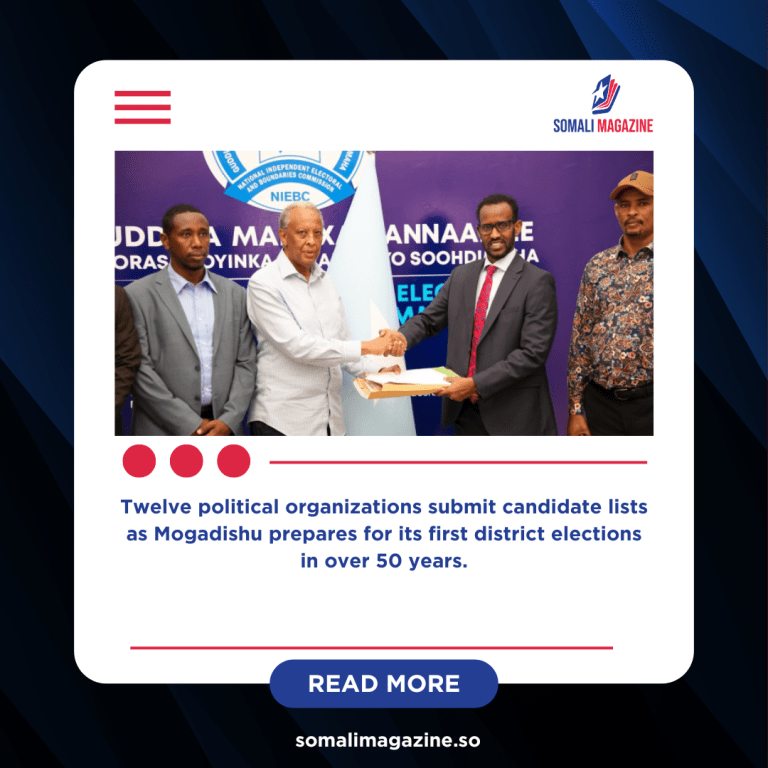 Banadir Gears Up for Historic District Elections as Candidate Submissions Advance