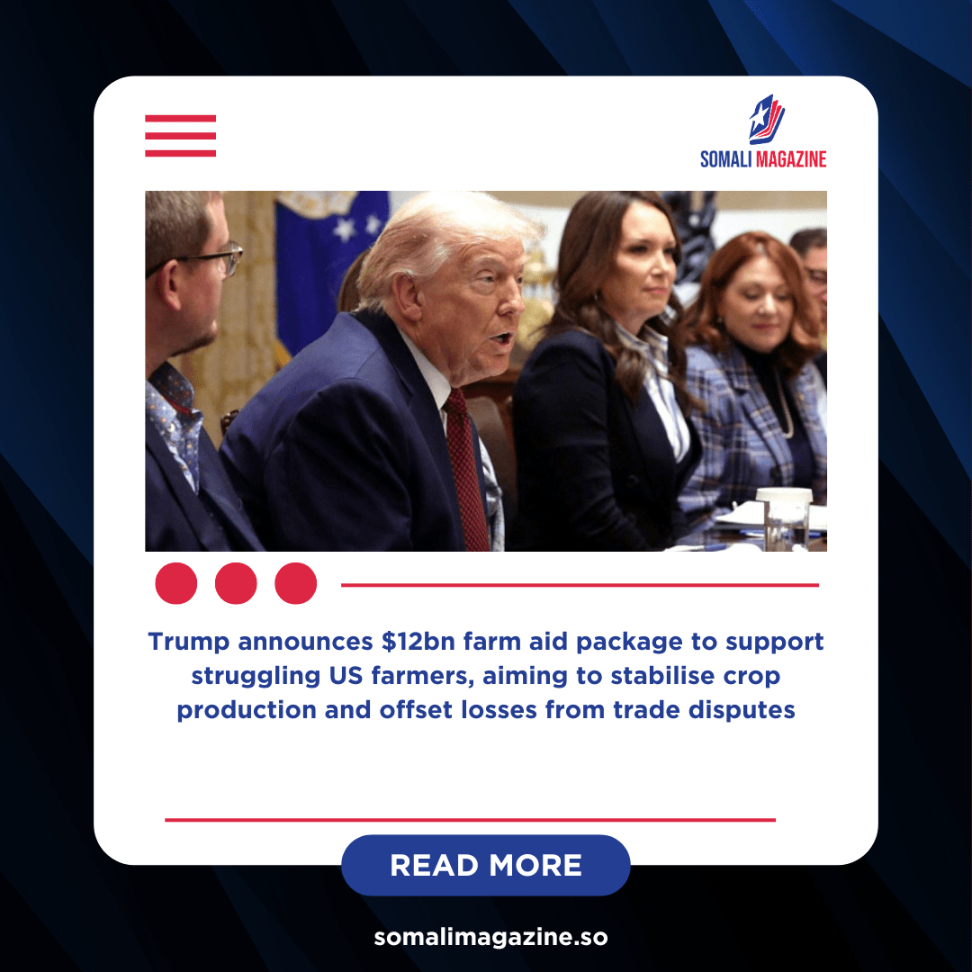 Trump announces $12bn farm aid package to support struggling US farmers ...