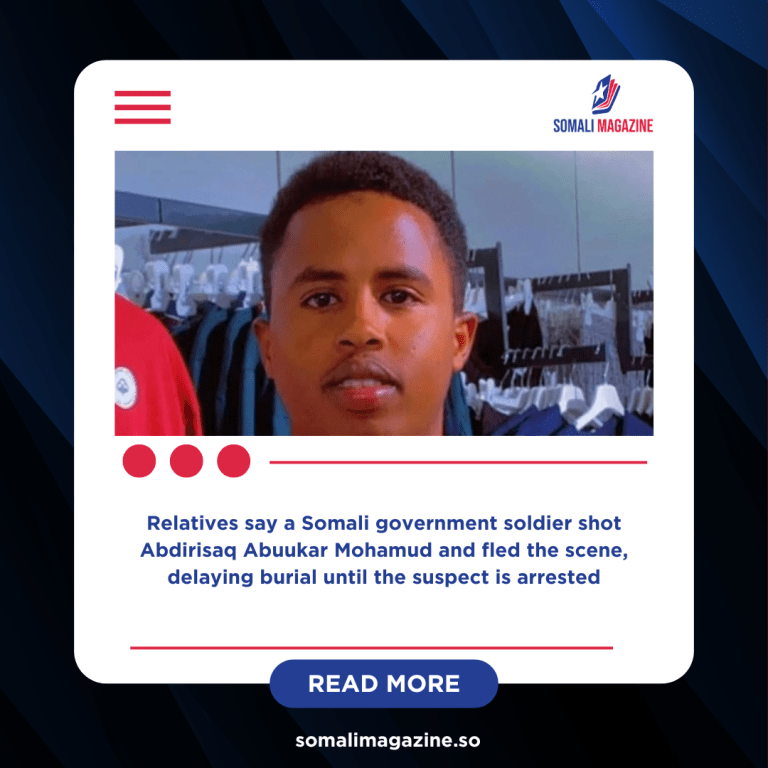 Rickshaw Driver Killed in Mogadishu as Family Demands Justice