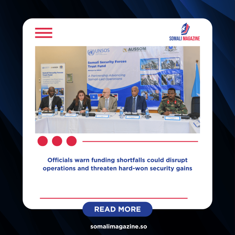 Somalia, AU and UN Urge Donors to Fund Critical Support for Security Forces