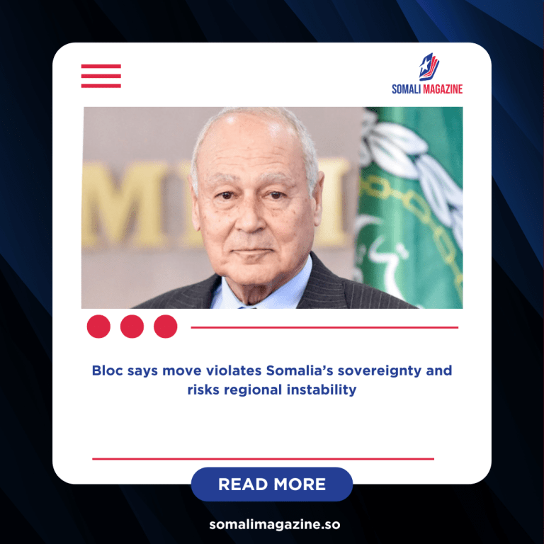 Arab League Condemns Israeli Foreign Minister’s Visit to Somaliland