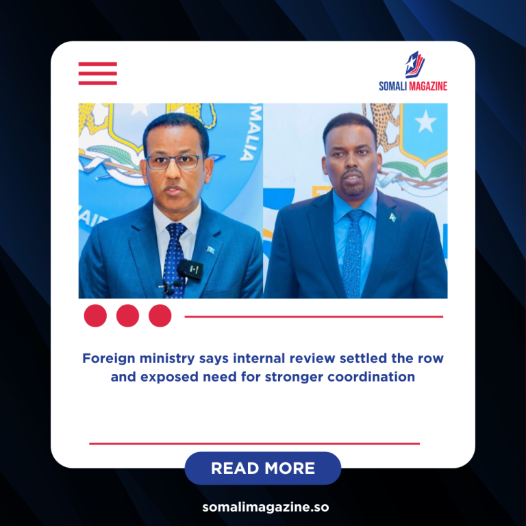 Somalia Resolves Embassy Dispute Between Kenya and Tanzania Missions