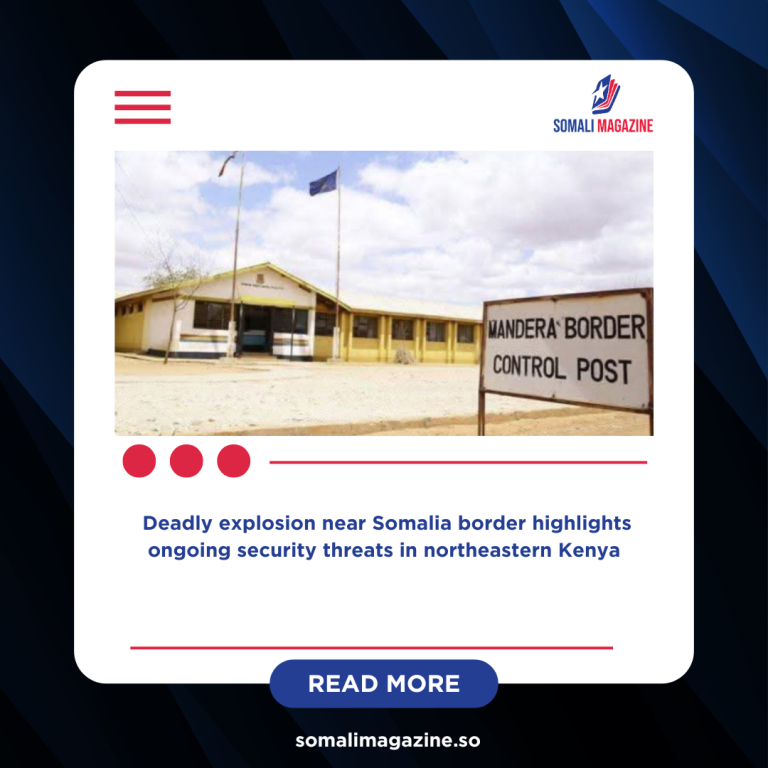 Kenyan Police Reservists Killed in Border Bomb Attack in Mandera