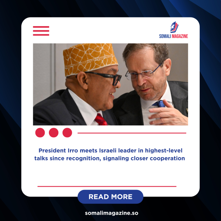 Somaliland, Israel Deepen Ties at Davos