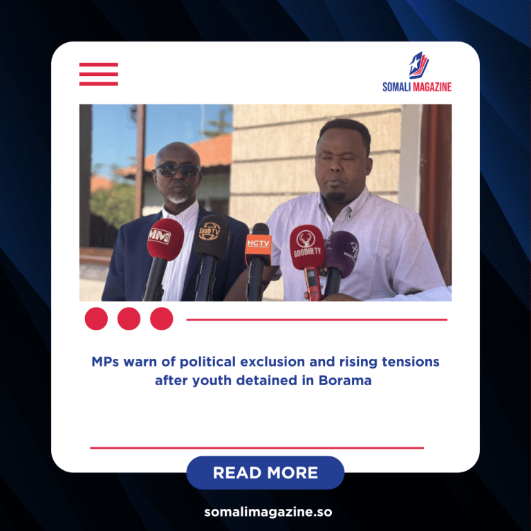 Somaliland Lawmakers Condemn Arrest Over Palestinian Flag in Awdal