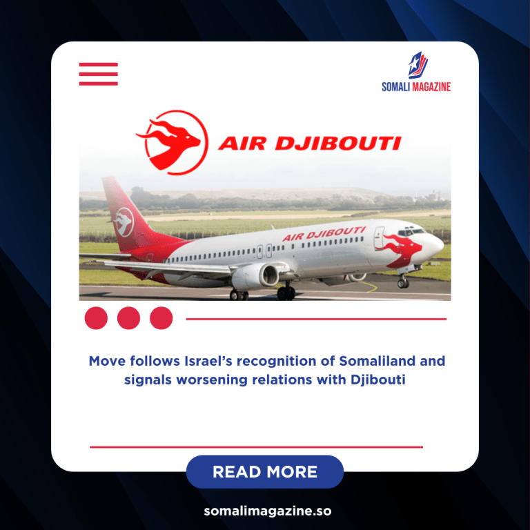 Somaliland Orders Air Djibouti to Suspend Flights Amid Rising Diplomatic Tensions