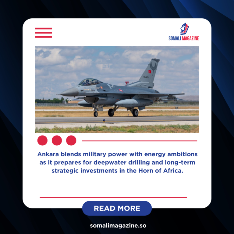 Türkiye Strengthens Somalia Ties with F-16 Deployment and Oil Exploration Plans