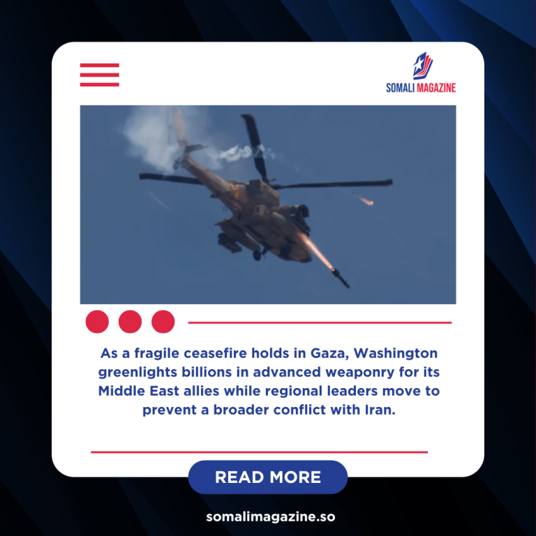 U.S. Approves Massive Arms Sales to Israel and Saudi Arabia Amid Regional Tensions