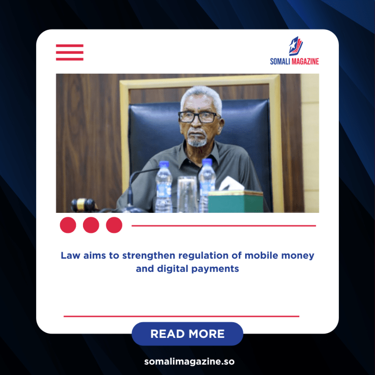 Somalia Parliament Passes National Payment System Bill