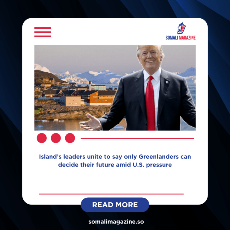 Greenland Rejects Trump’s Control Claims