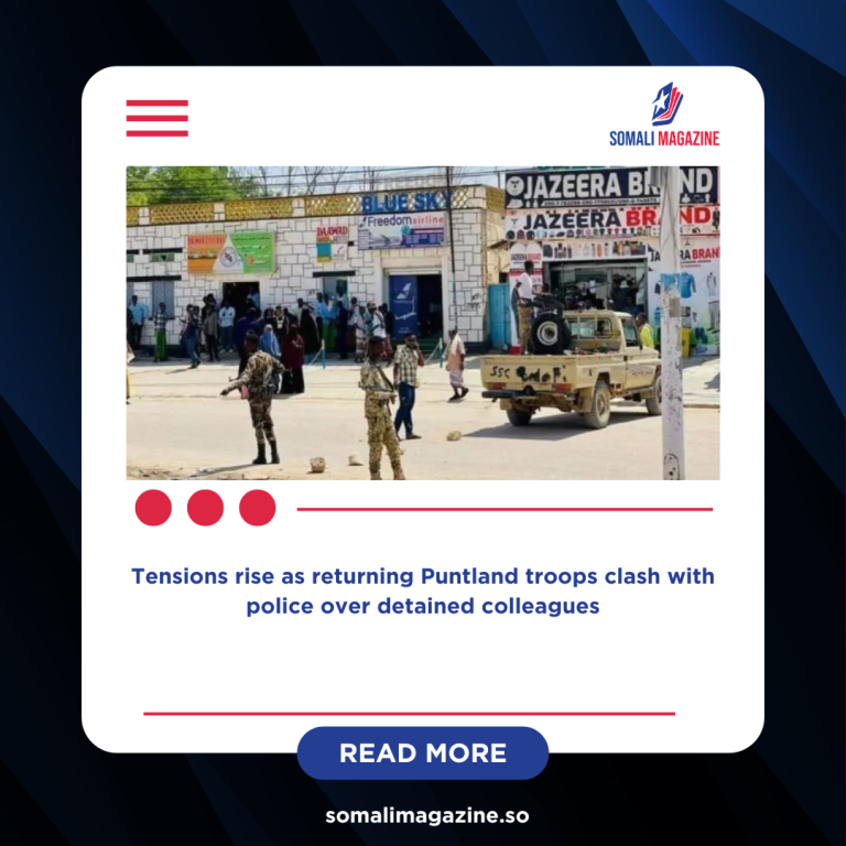 Armed Clash at Garowe Police Station Leaves Several Soldiers Injured