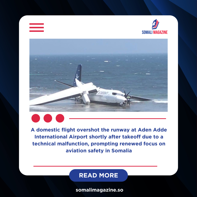 All Passengers Survive Starsky Airline Crash at Mogadishu Airport