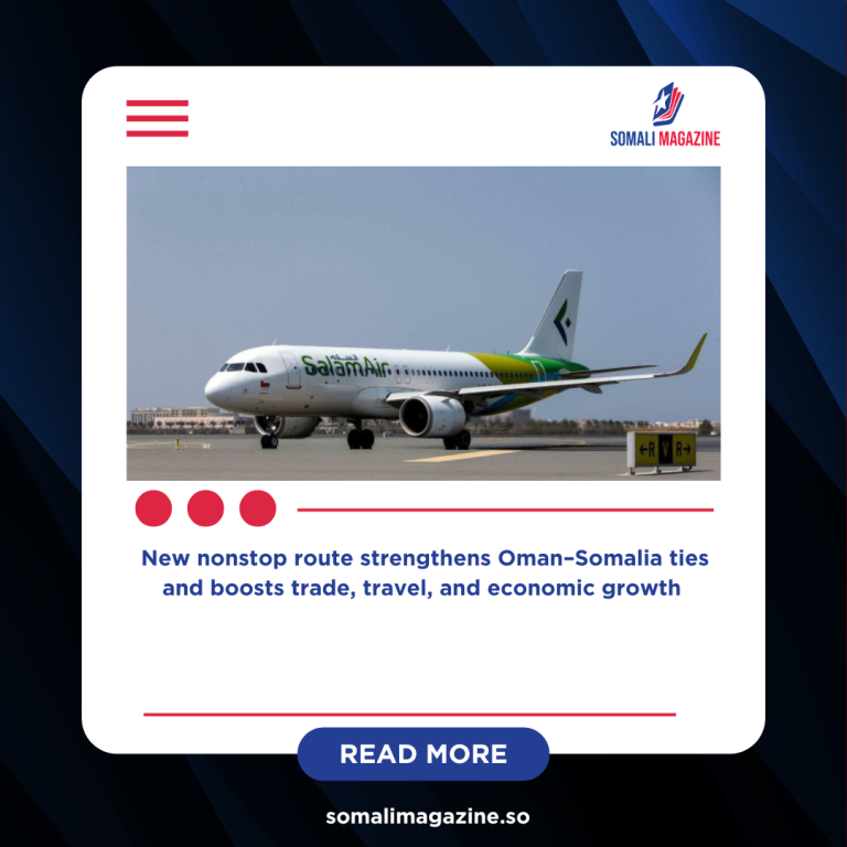 SalamAir to Launch First Direct Muscat–Mogadishu Flights in September 2026