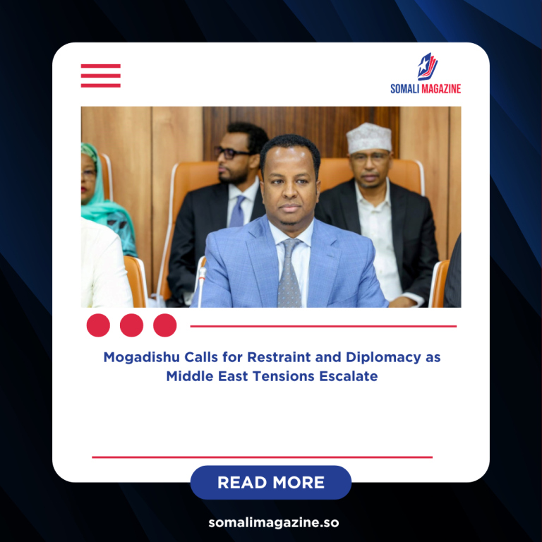 Somalia Condemns Iranian Strikes on Arab States