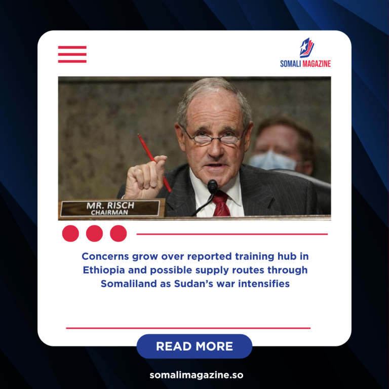 U.S. Senator Raises Alarm Over Alleged UAE Support for Sudan’s RSF