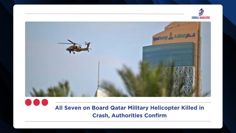 All Seven on Board Qatar Military Helicopter Killed in Crash, Authorities Confirm
