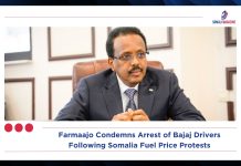 Farmaajo Condemns Arrest of Bajaj Drivers Following Somalia Fuel Price Protests