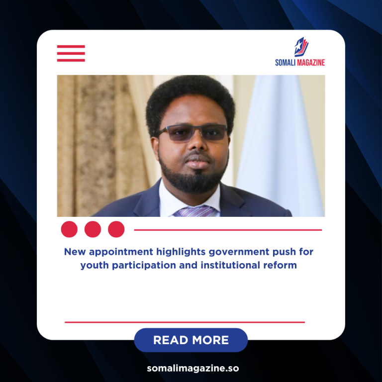 Hassan Sheikh Mohamud Appoints Zakariye Yusuf Hussein as Deputy Director General at Villa Somalia