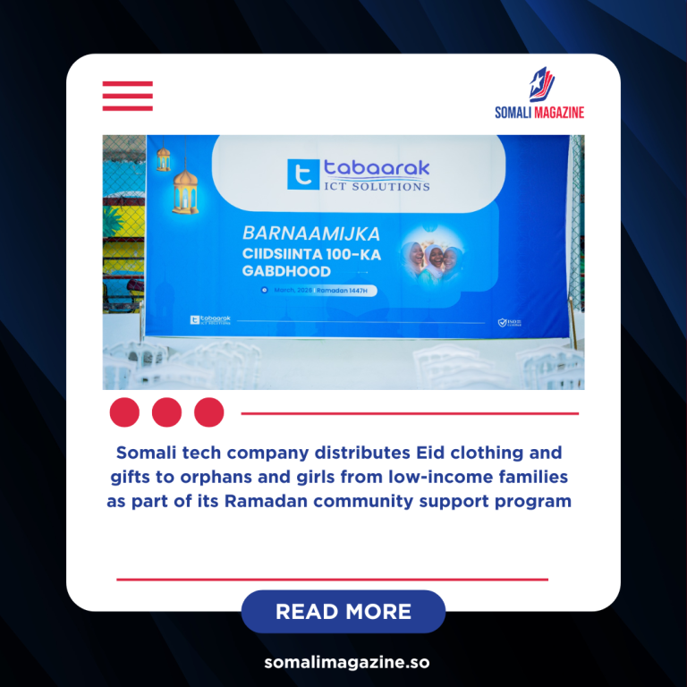 Tabaarak ICT Brings Eid Joy to 100 Girls in Mogadishu