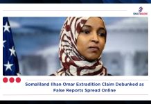 Somaliland Ilhan Omar Extradition Claim Debunked as False Reports Spread Online