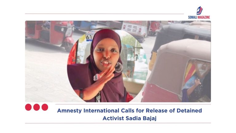 Amnesty International Calls for Release of Detained Activist Sadia Bajaj