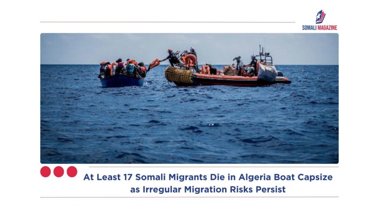 At Least 17 Somali Migrants Die in Algeria Boat Capsize as Irregular Migration Risks Persist