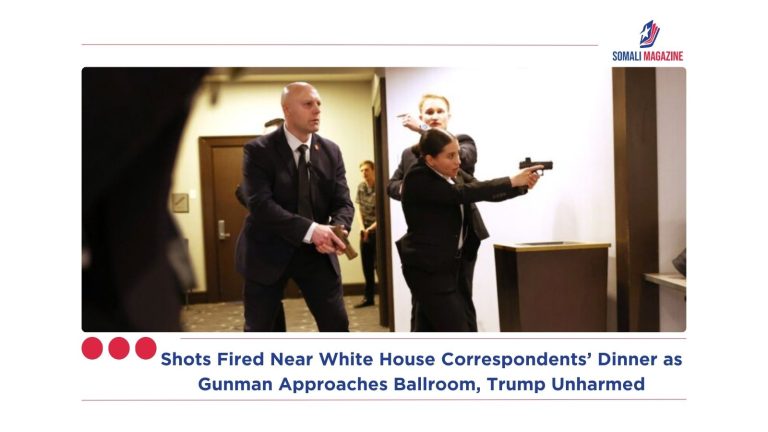 Shots Fired Near White House Correspondents’ Dinner as Gunman Approaches Ballroom, Trump Unharmed