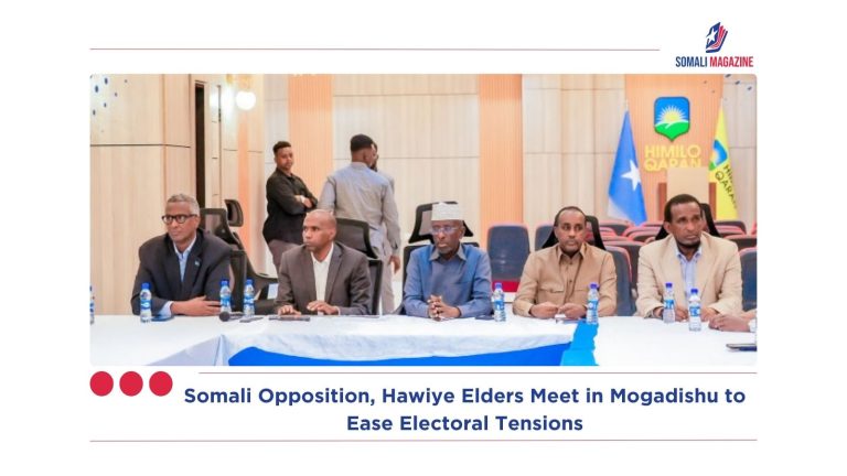 Somali Opposition, Hawiye Elders Meet in Mogadishu to Ease Electoral Tensions