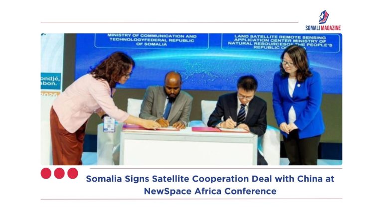 Somalia Signs Satellite Cooperation Deal with China at NewSpace Africa Conference