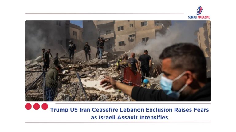 Trump US Iran Ceasefire Lebanon Exclusion Raises Fears as Israeli Assault Intensifies