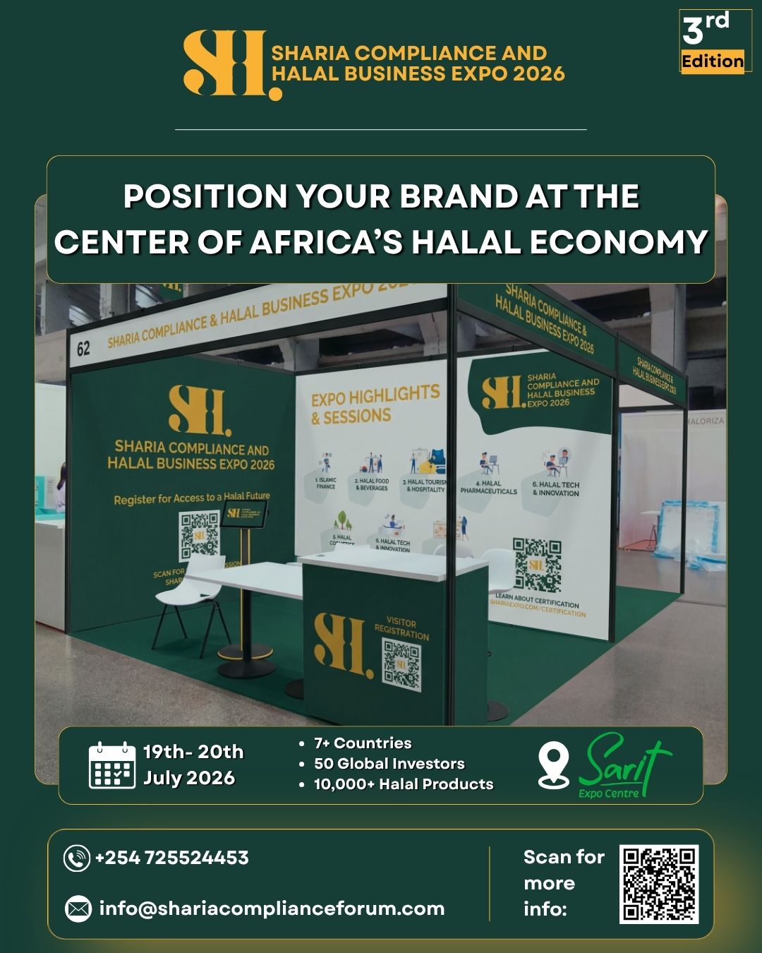 Position Your Brand at the Center of Africa’s Halal Economy as Sharia Compliance and Halal Business Expo 2026 Draws Global Interest