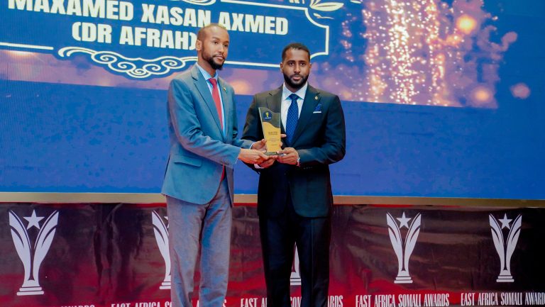 Dr Maxamed Xasan Axmed (Dr Afrah) Wins Best Internal Medicine Doctor of the Year 2025 at East Africa Somali Awards