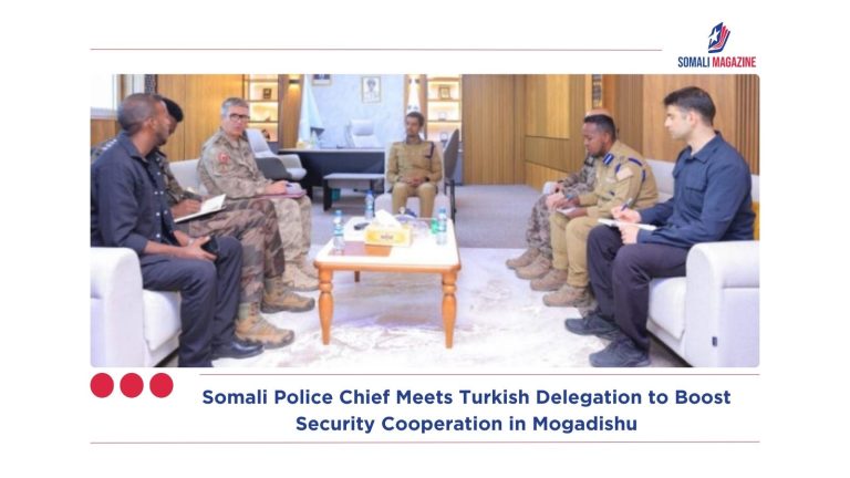 Somali Police Chief Meets Turkish Delegation to Boost Security Cooperation in Mogadishu