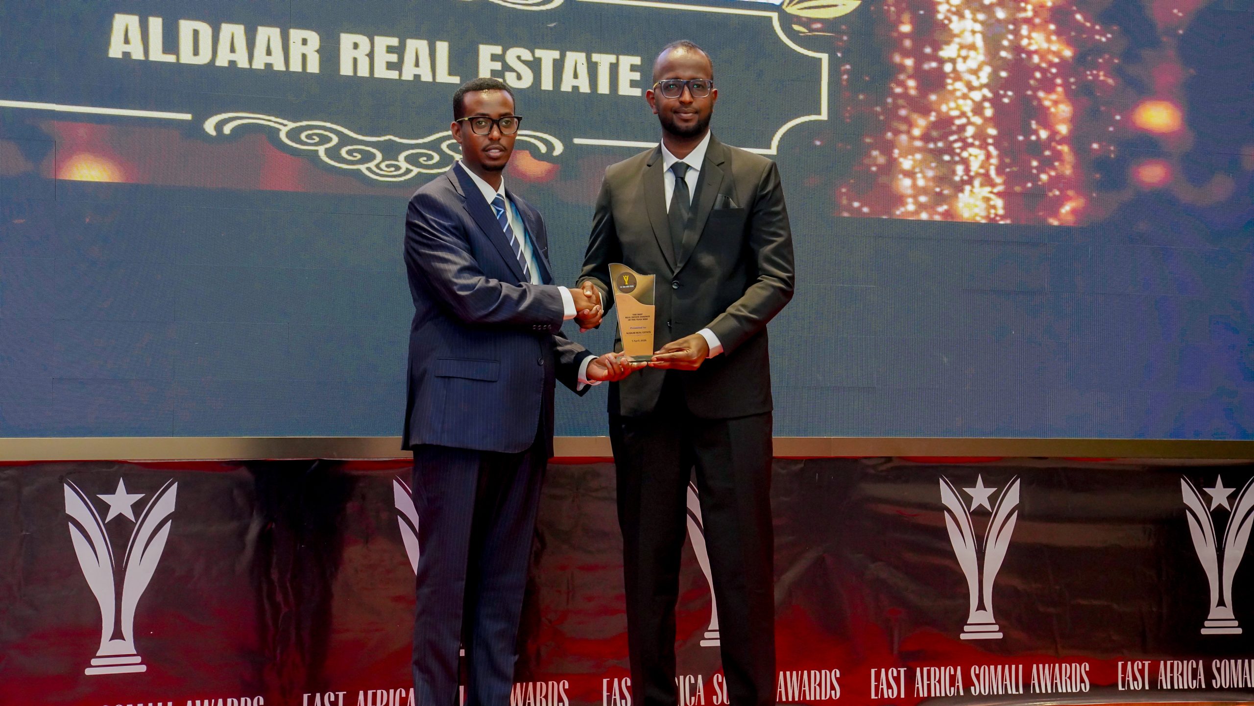 Aldaar Real Estate Best Real Estate 2025 Acknowledged at East Africa Somali Awards 2026