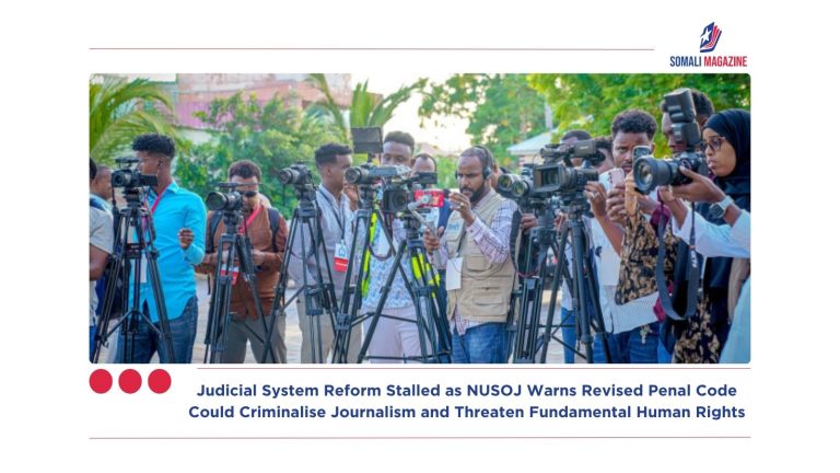Judicial System Reform Stalled as NUSOJ Warns Revised Penal Code Could Criminalise Journalism and Threaten Fundamental Human Rights