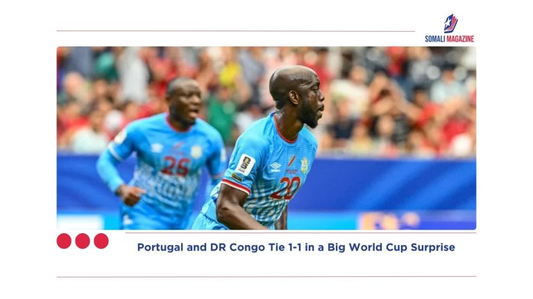 Portugal and DR Congo Tie 1-1 in a Big World Cup Surprise