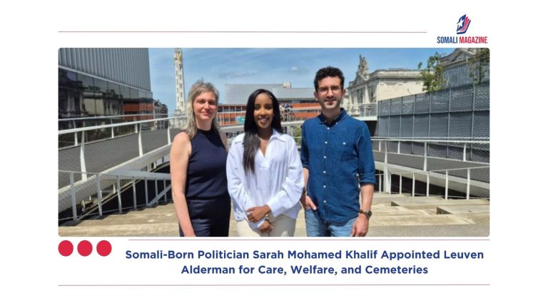 Somali-Born Politician Sarah Mohamed Khalif Appointed Leuven Alderman for Care, Welfare, and Cemeteries