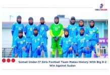 Somali Under-17 Girls Football Team Makes History With Big 8-2 Win Against Sudan