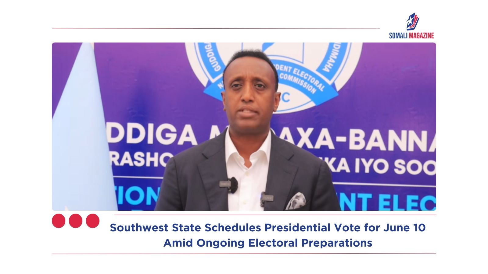 Southwest State Schedules Presidential Vote for June 10 Amid Ongoing Electoral Preparations