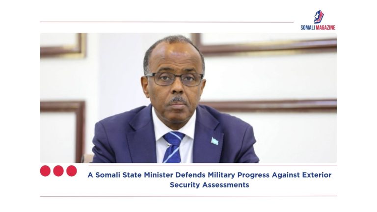 Challenging the Stalemate Narrative: A Somali State Minister Defends Military Progress Against Exterior Security Assessments