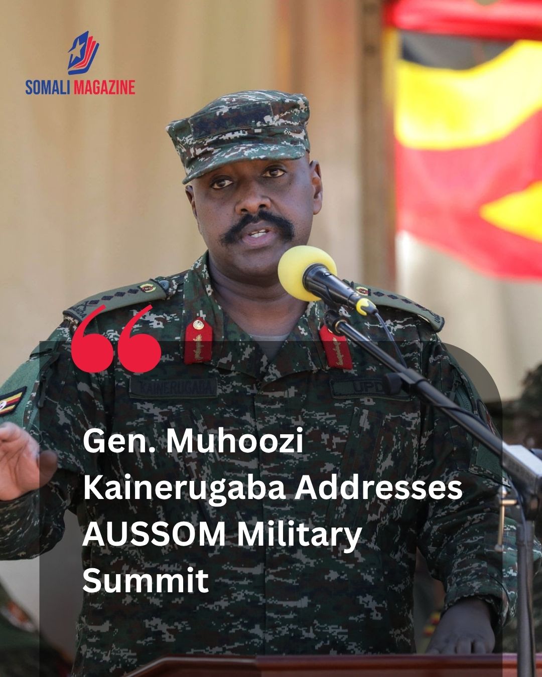 Regional Defense Effort: Gen. Muhoozi Kainerugaba Rallies African Support to Sustain Somalia Peace Mission